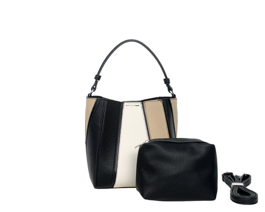 BOLSO MANO CON BANDOLERA, NECESER. REF: ZY9007