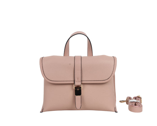 BOLSO MANO CON BANDOLERA, SOLAPA. REF: W201367