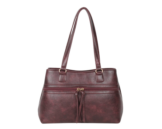 BOLSO DE HOMBRO CON DOS COMPARTIMENTOS. REF: SF8215