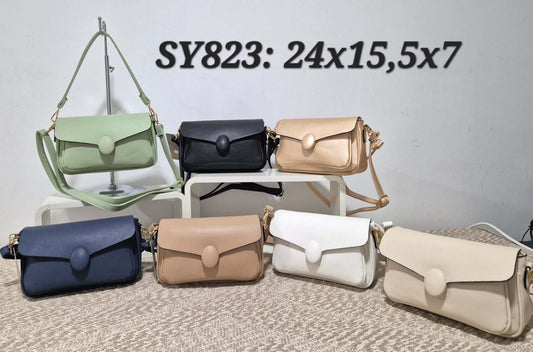 BOLSO BANDOLERA SOLAPA. REF: SY823
