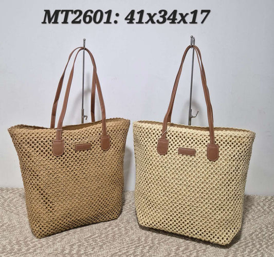 BOLSO HOMBRO RAFIA. REF: MT2601