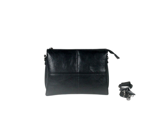 BOLSO BANDOLERA CON 3 COMPARTIMENTOS. REF: HC9767