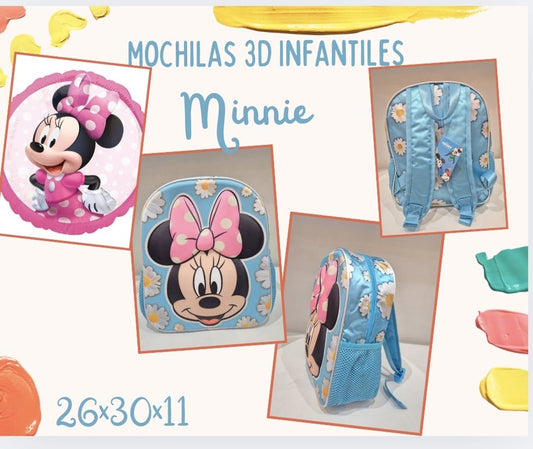 MOCHILA 3D. MINNIE REF: 7769