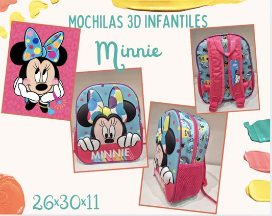MOCHILA 3D. MINNIE REF:7218
