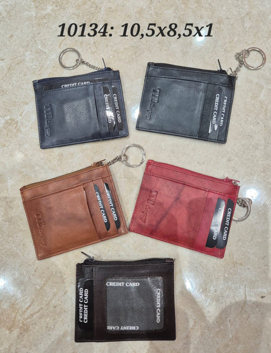 TARJETERO DE PIEL. REF: 10134