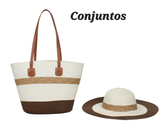 CONJUNTOS BOLSOS Y SOMBREROS. REF: JJ038